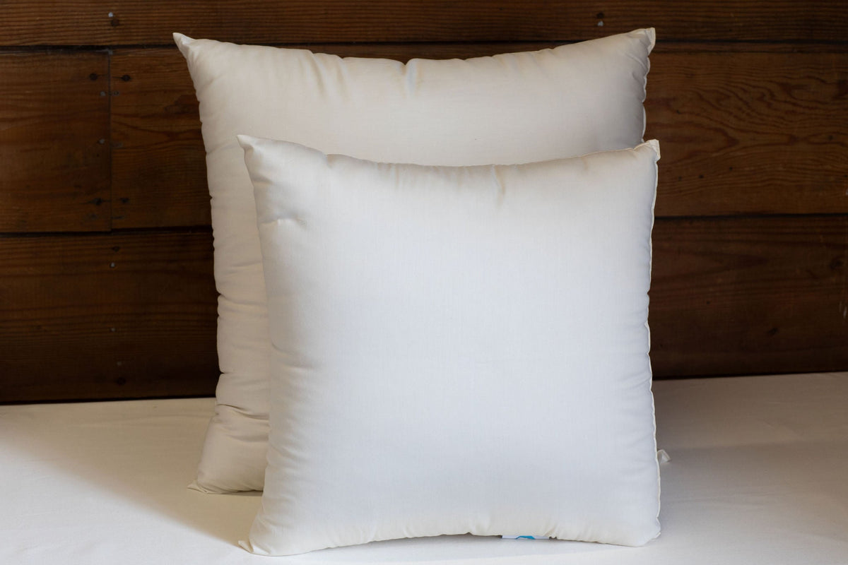 Wool Throw Pillow Insert by Holy Lamb Organics