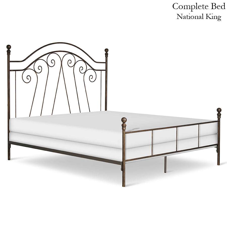 Corsican Iron Standard Bed 2866 | Standard Bed