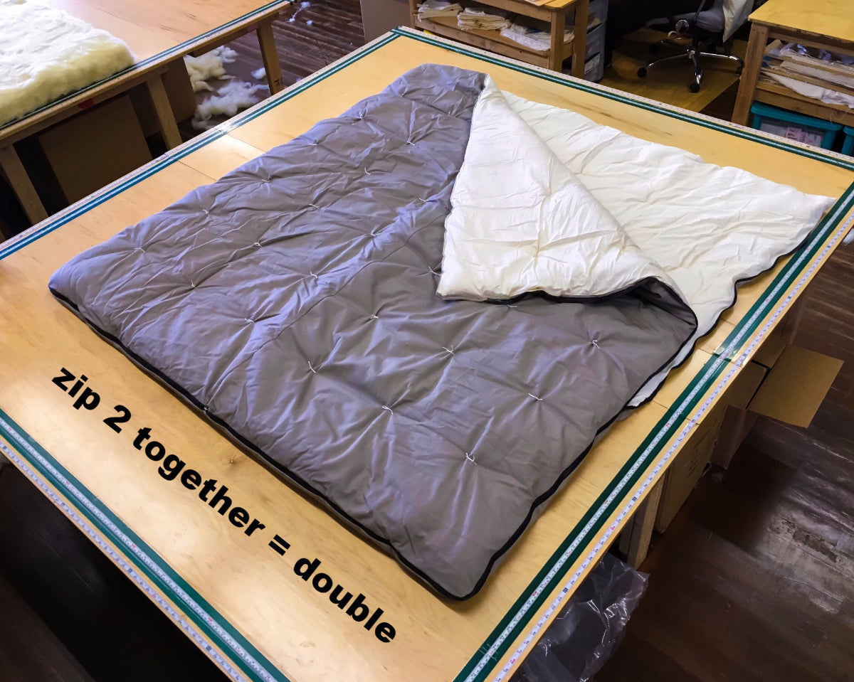 All-Natural Wool Sleeping Bag by Holy Lamb Organics – view 5