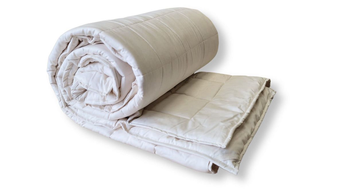 Organic Quilted Cotton Comforter by Soaring Heart Natural Beds – view 6