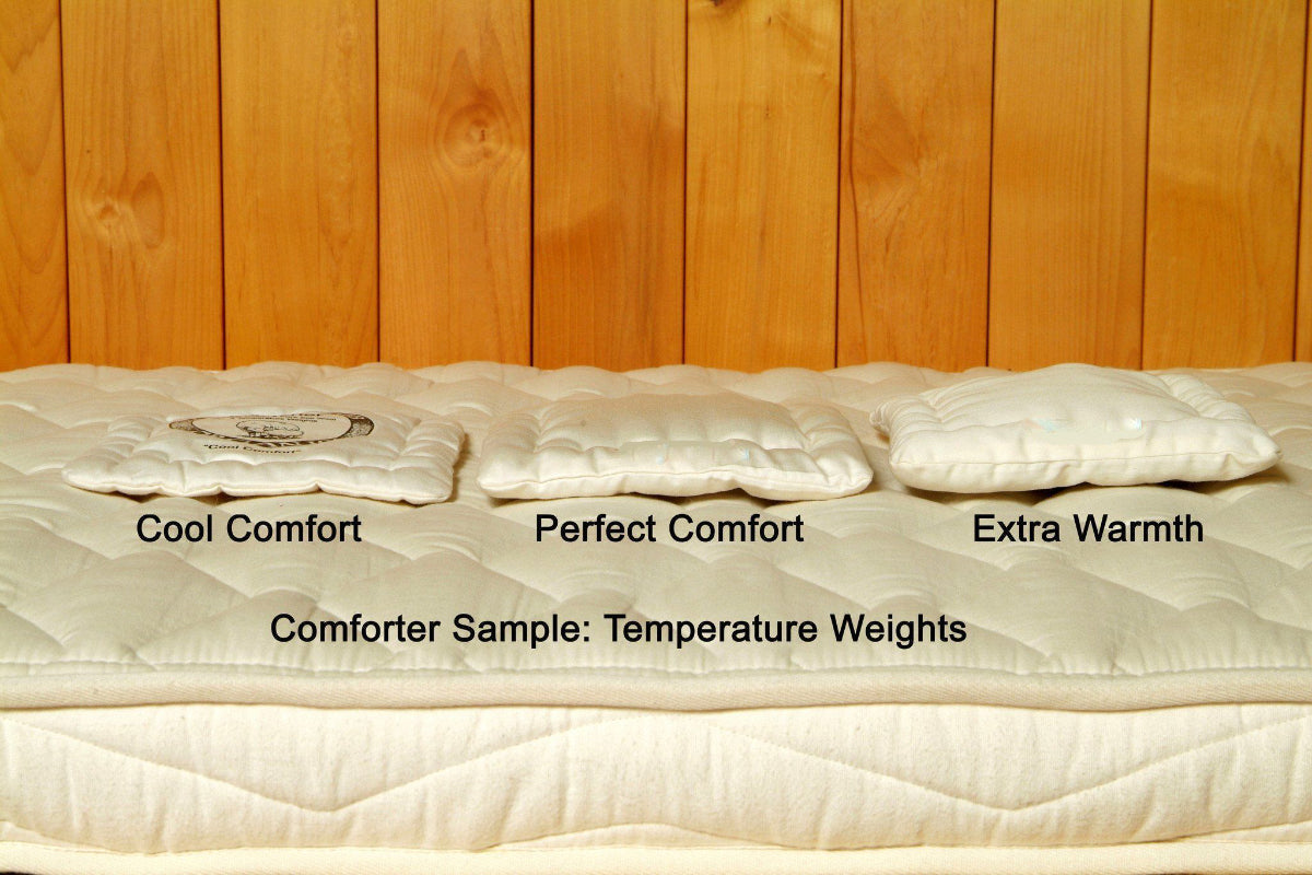 Certified Organic Wool Comforter by Holy Lamb Organics – view 5
