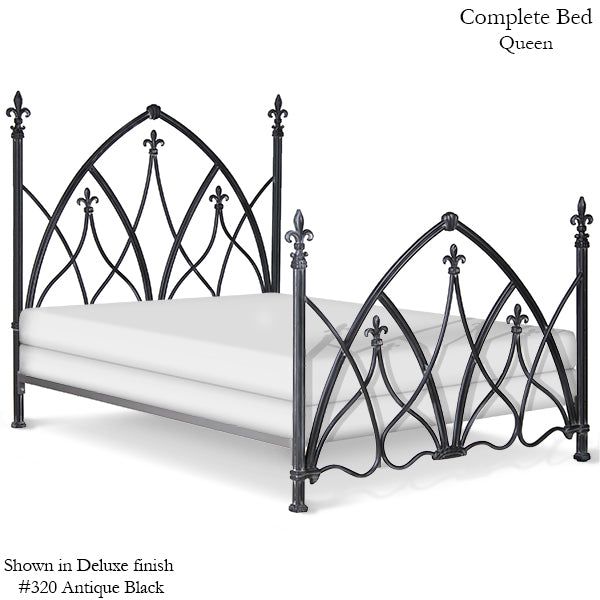 Corsican Iron Standard Bed 42884 | Standard Gothic Bed