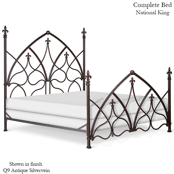 Corsican Iron Standard Bed 42890 | Standard Gothic Bed