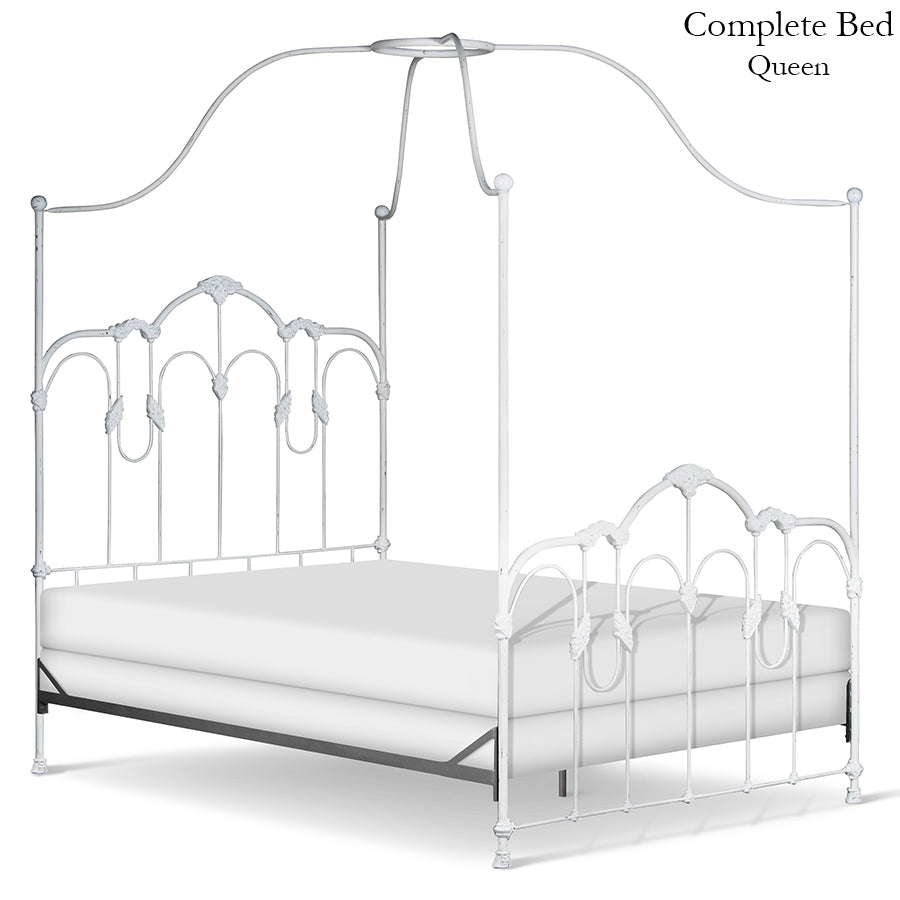 Corsican Iron Canopy Bed 43180 | Isabelle Canopy Bed