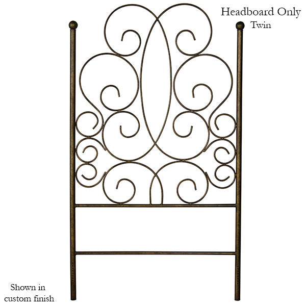 Corsican Iron Headboard 43298 | Headboard Only