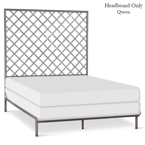 Corsican Iron Headboard 43460 | Lattice Headboard Only