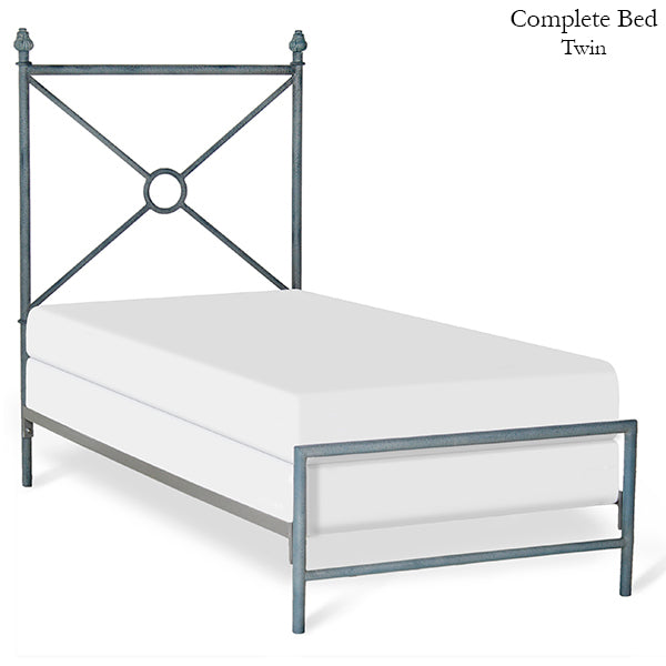 Corsican Iron Standard Bed 43722 | Rio Circle Standard Bed