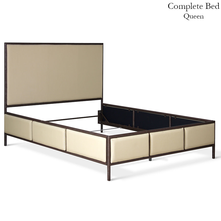 Corsican Iron Standard Bed 43848 | Upholstered Standard Bed