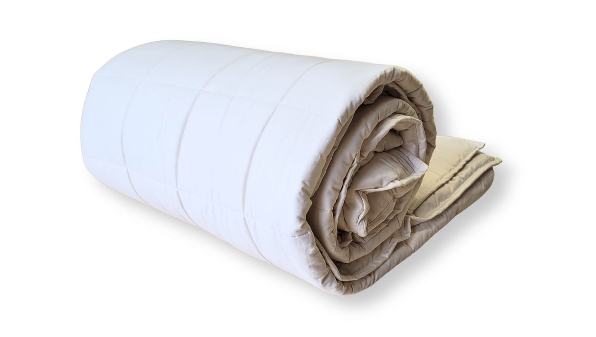 Organic Quilted Cotton Comforter by Soaring Heart Natural Beds – view 3