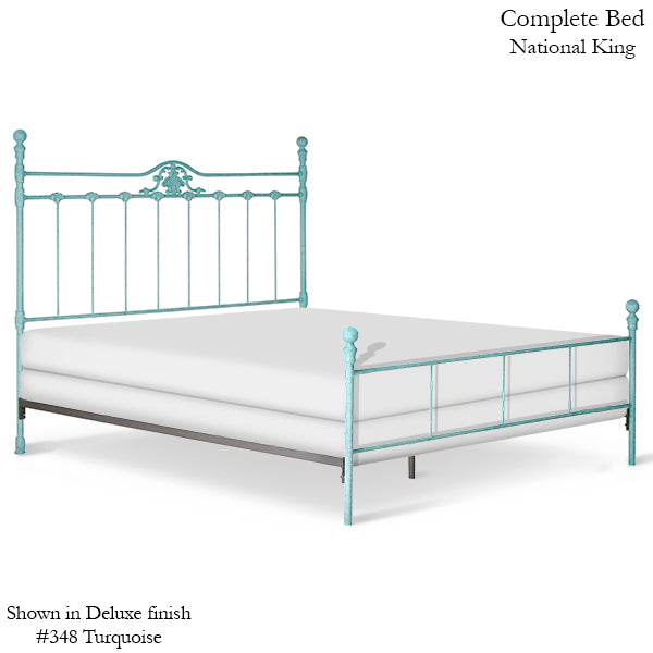 Corsican Iron Standard Bed 6318 | Standard Bed w/ Shell