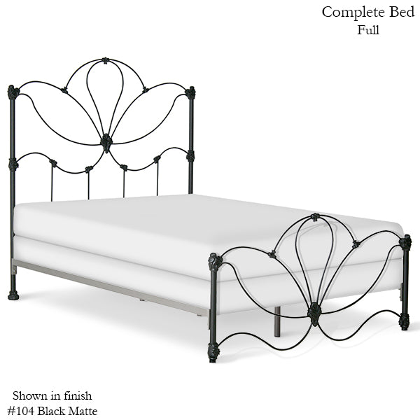 Corsican Iron Standard Bed 6918 | Lily Standard Bed