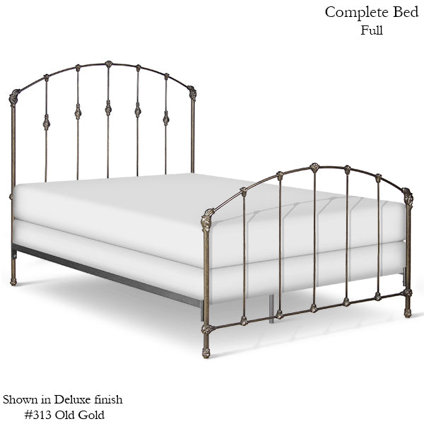 Corsican Iron Standard Bed 6977 | Standard Demure Bed