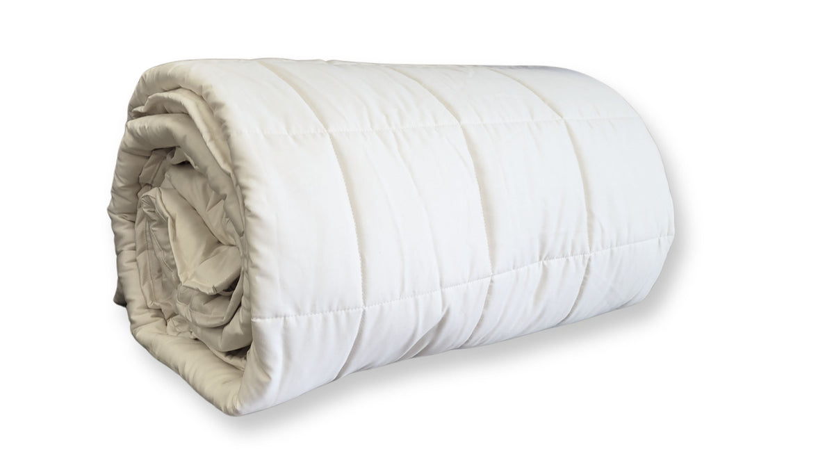 Organic Quilted Cotton Comforter by Soaring Heart Natural Beds – view 9