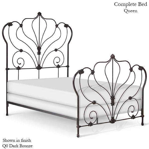 Corsican Iron Standard Bed 0904 | Standard Pagoda Bed