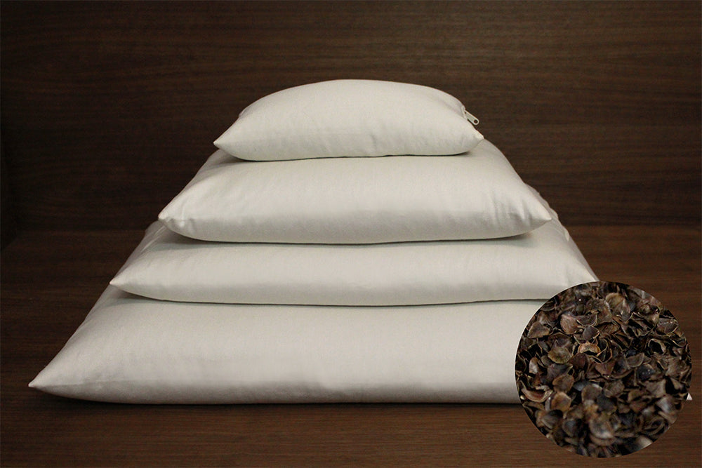 Buckwheat Hulls by the Pound by Soaring Heart Natural Beds