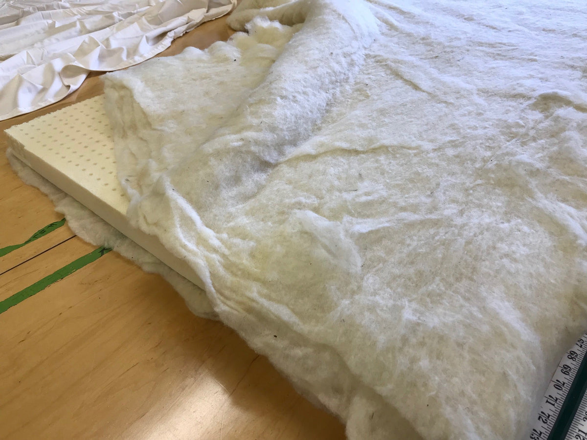 Natural Wool & Latex Mattress Topper by Holy Lamb Organics – view 6