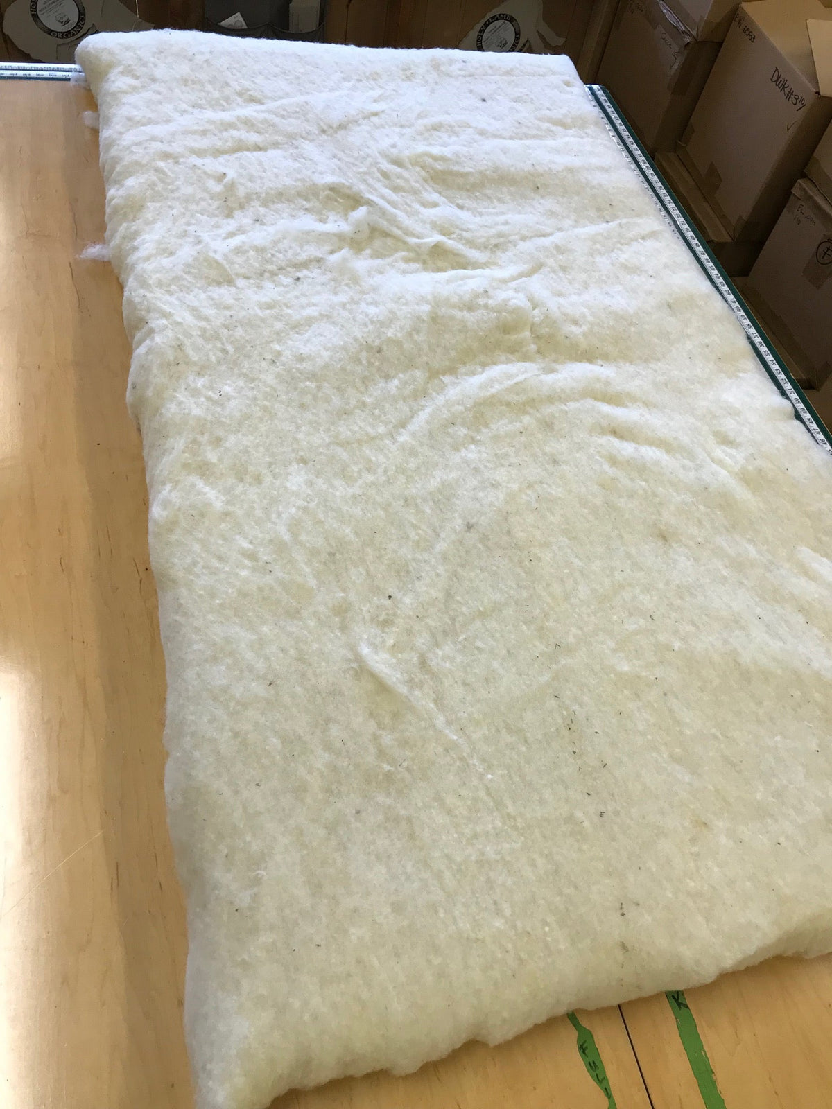 Natural Wool & Latex Mattress Topper by Holy Lamb Organics – view 7