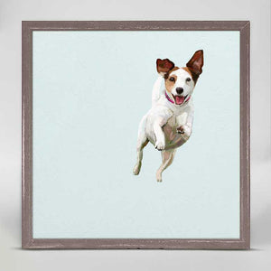 Best Friend - Jump For Joy Jack Russell Mini Framed Canvas-Mini Framed Canvas-Jack and Jill Boutique