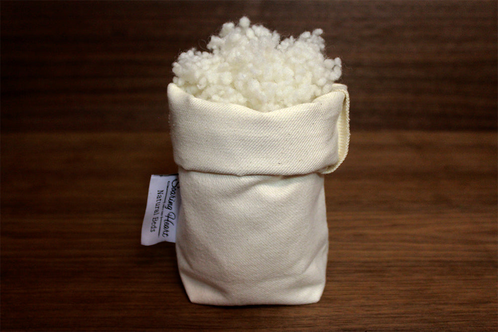 Organic Wool Bolus Pillow by Soaring Heart Natural Beds – view 4