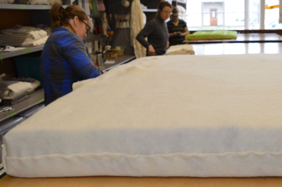 Natural Wool & Latex Mattress, 6.5 in by Holy Lamb Organics – view 5