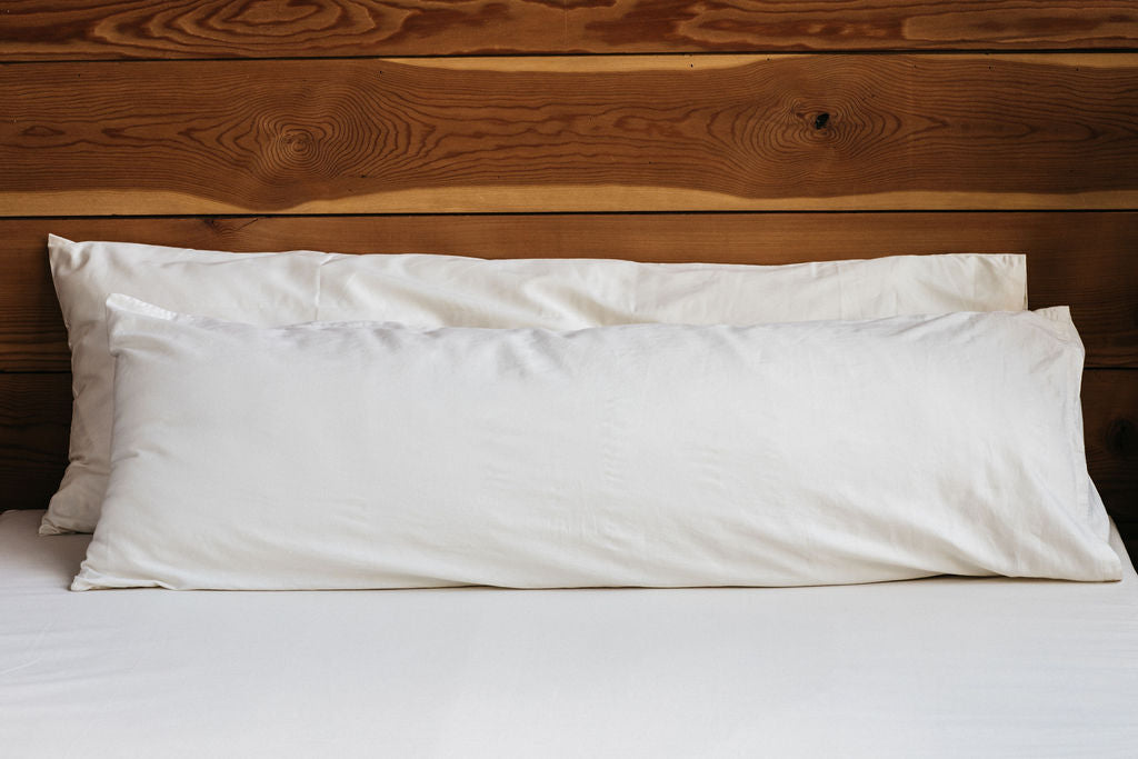 Certified Organic Wool Body Pillow by Holy Lamb Organics