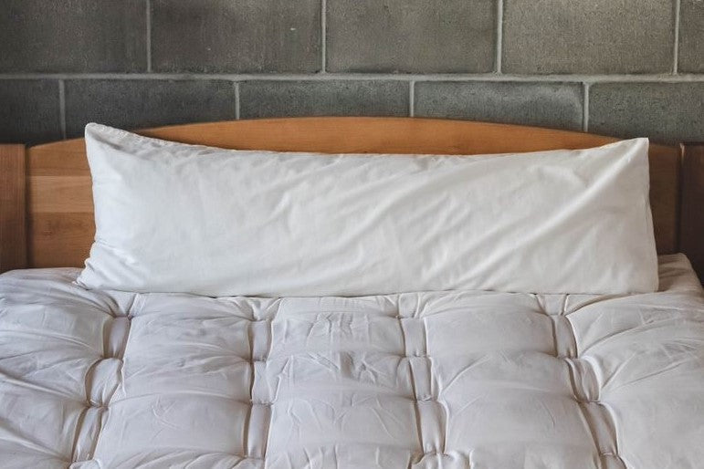 Natural Wool Body Pillow by Holy Lamb Organics – view 9