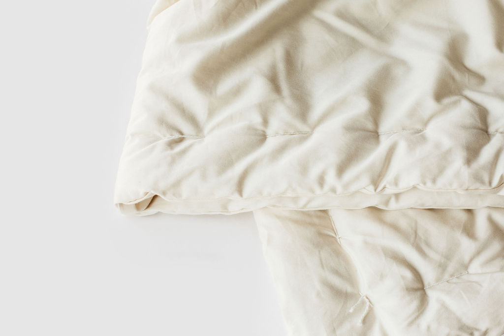 All-Natural Wool Comforter by Holy Lamb Organics – view 2