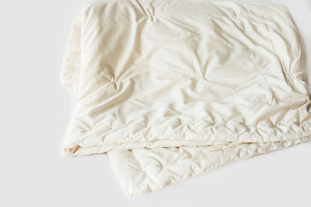 All-Natural Wool Comforter by Holy Lamb Organics – view 3