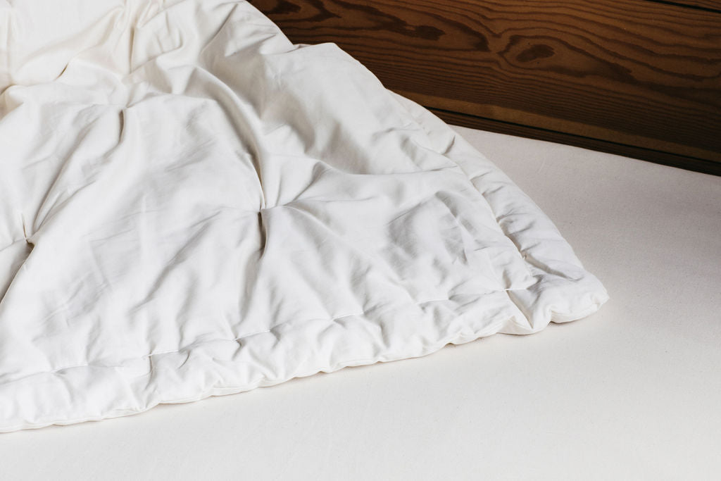 Certified Organic Wool Comforter by Holy Lamb Organics – view 2