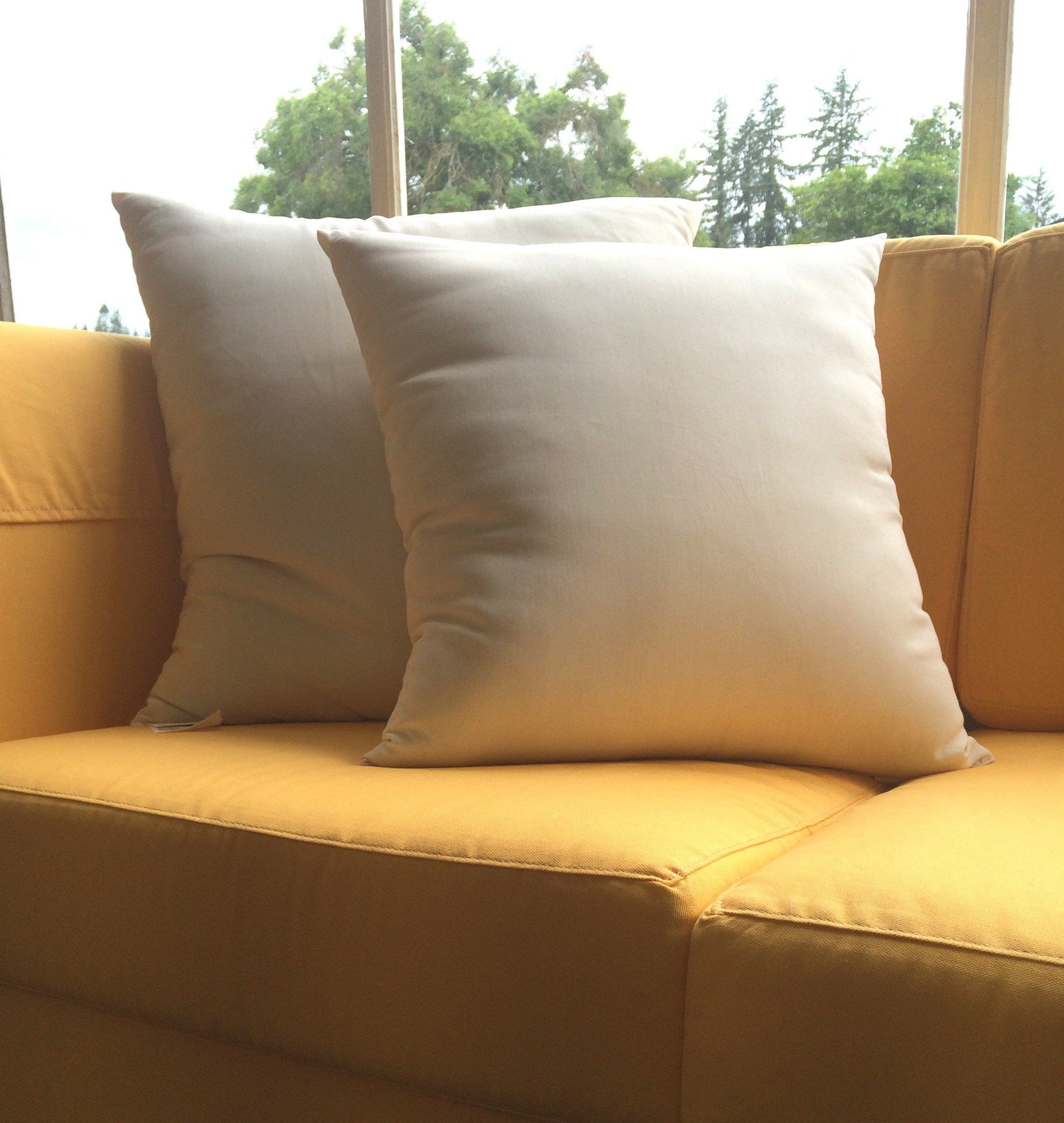 Wool Throw Pillow Insert by Holy Lamb Organics – view 2