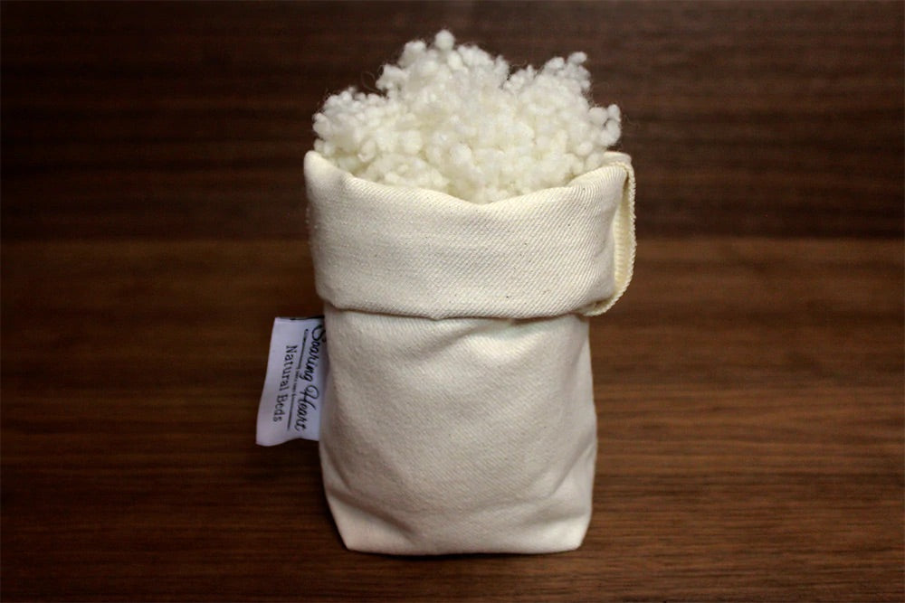 Organic Wool Bolus by the Ounce by Soaring Heart Natural Beds