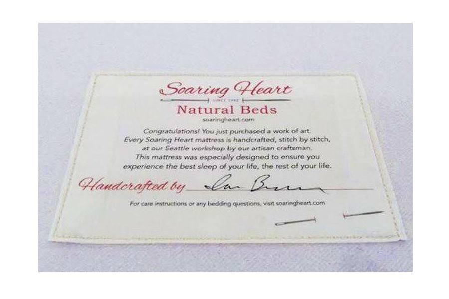 Organic Latex Mattress, 6 in by Soaring Heart Natural Beds – view 4