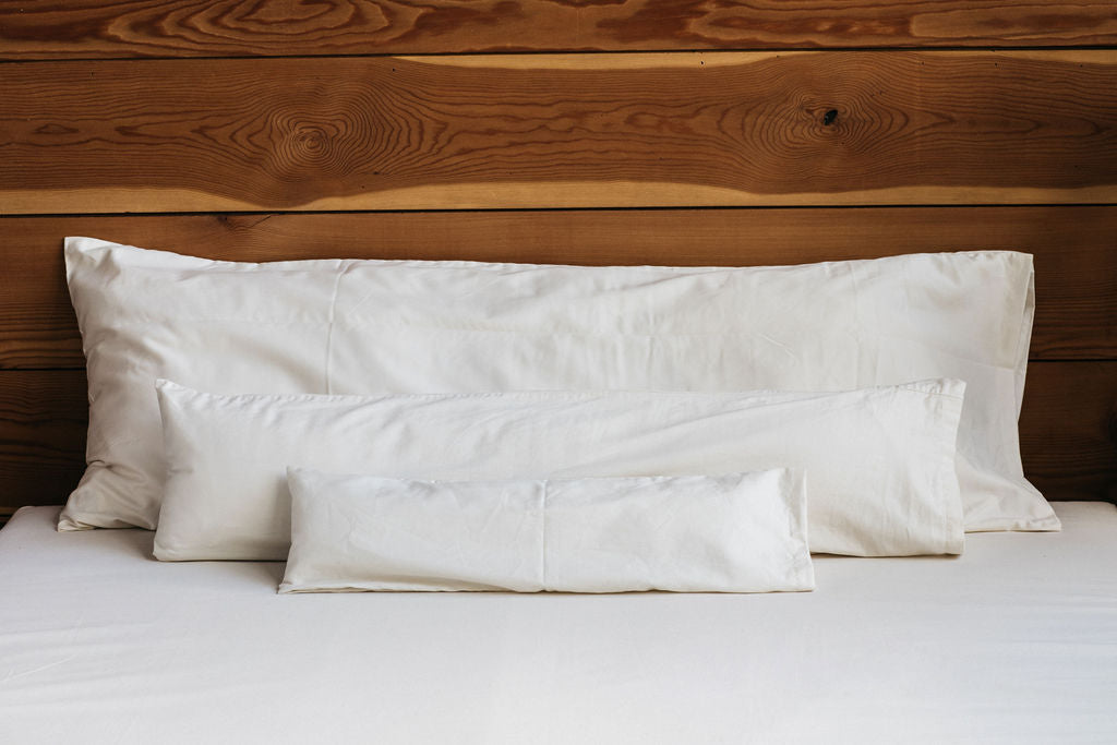 Natural Wool Body Pillow by Holy Lamb Organics – view 4