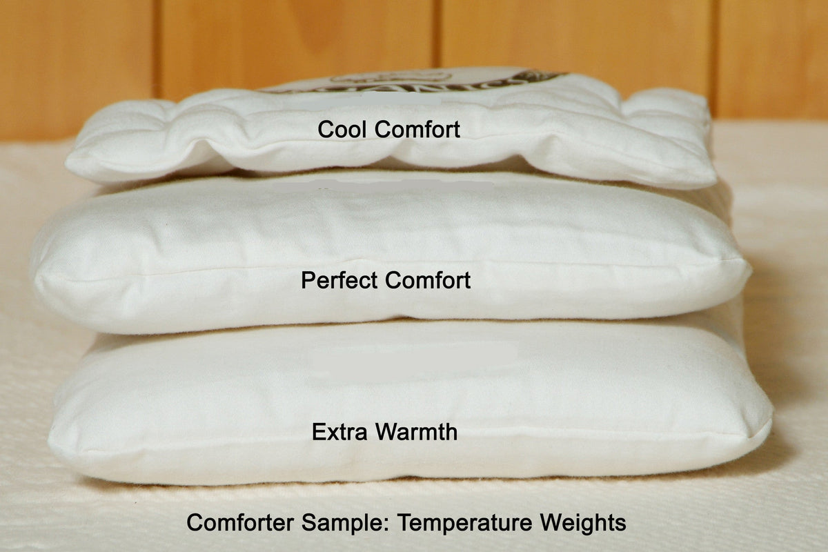 All-Natural Wool Comforter by Holy Lamb Organics – view 7