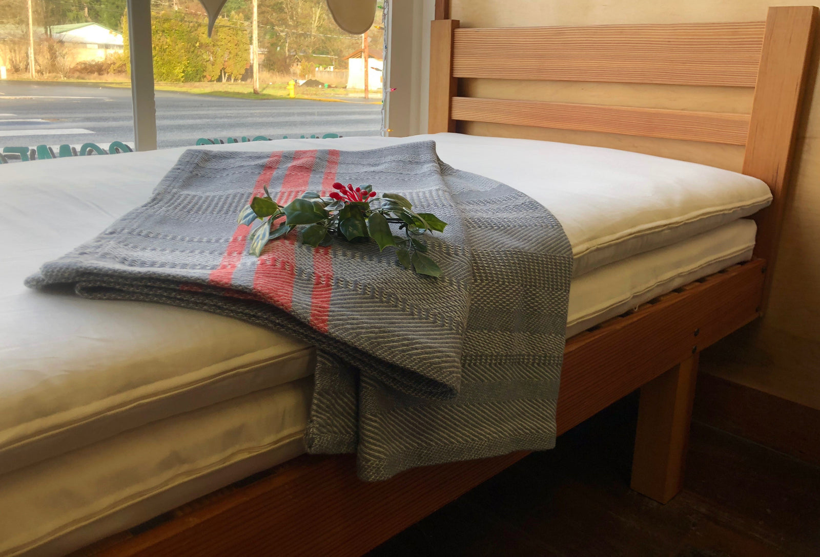Natural Wool & Latex Mattress Topper by Holy Lamb Organics – view 4