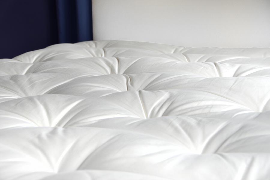 Deluxe Organic Wool Mattress Topper, 4 in by Soaring Heart Natural Beds – view 2