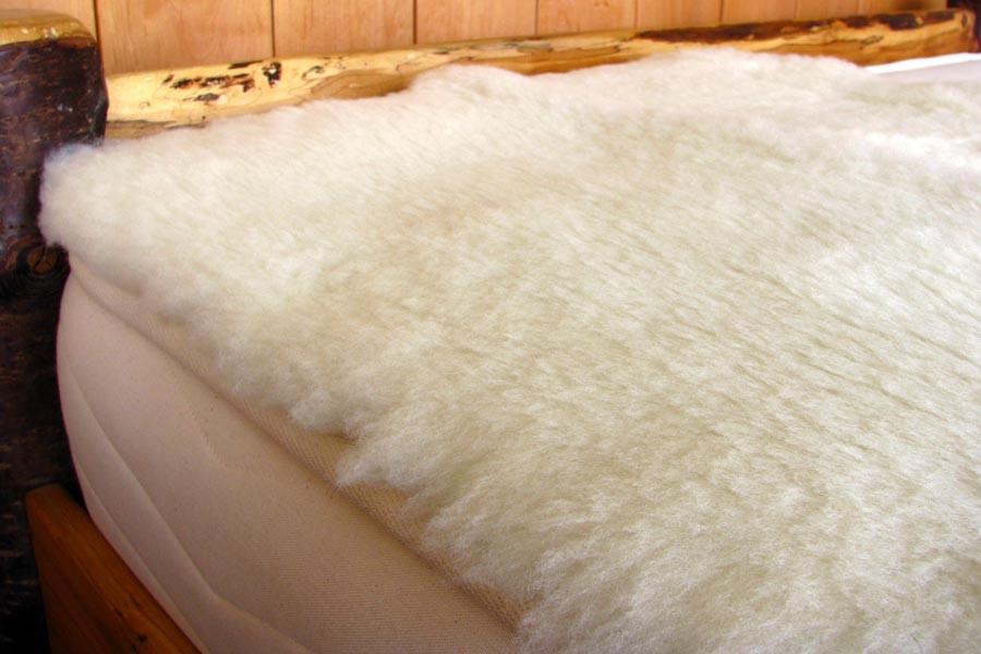 Happy Lamb Fleece Wool Topper by Holy Lamb Organics – view 5