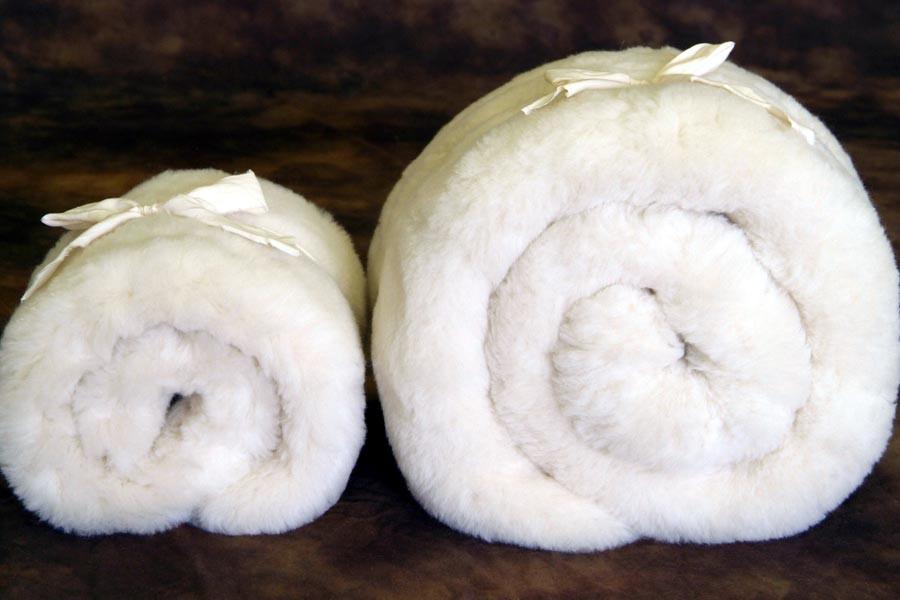 Happy Lamb Fleece Wool Topper by Holy Lamb Organics – view 3
