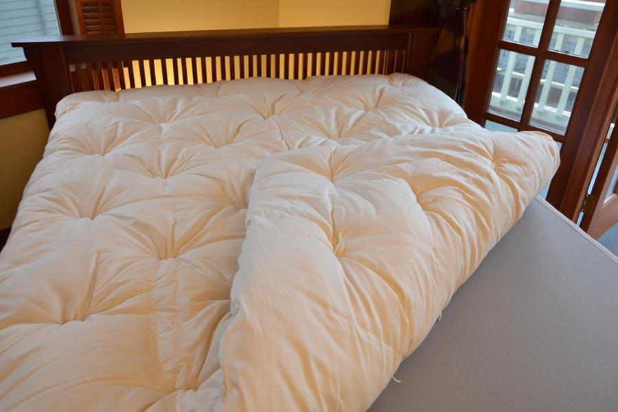 Organic Wool Mattress Topper, 2 in by Soaring Heart Natural Beds – view 3