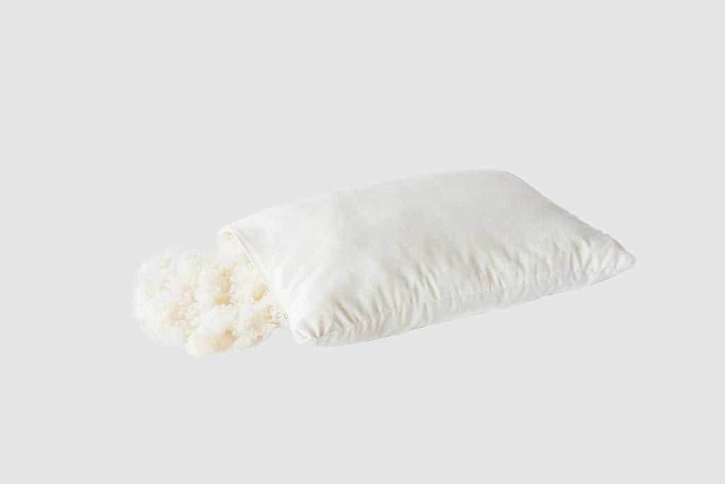Organic Wooly Down Adjustable Pillow by Holy Lamb Organics – view 3