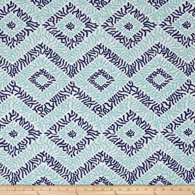 Sea Diamond Vintage/Indigo/Canal Fabric by the Yard-Fabric-Jack and Jill Boutique