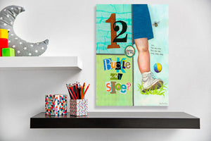 1, 2 Buckle My Shoe - Boy Wall Art-Wall Art-Jack and Jill Boutique