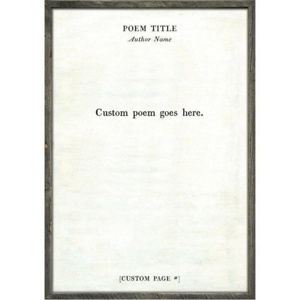 ART PRINT - CUSTOM POETRY COLLECTION-Art Print-Jack and Jill Boutique