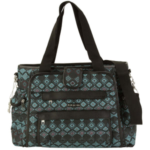 Nola Tote Diaper Bag-Diaper Bags-Quilt Geo-Jack and Jill Boutique