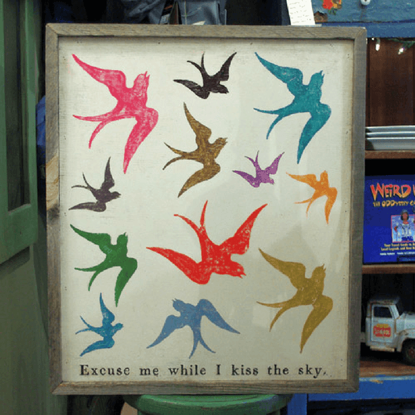 ART PRINT - Excuse Me While I Kiss the Sky-Art Print-Jack and Jill Boutique