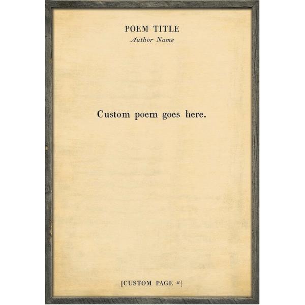 ART PRINT - CUSTOM POETRY COLLECTION-Art Print-Jack and Jill Boutique