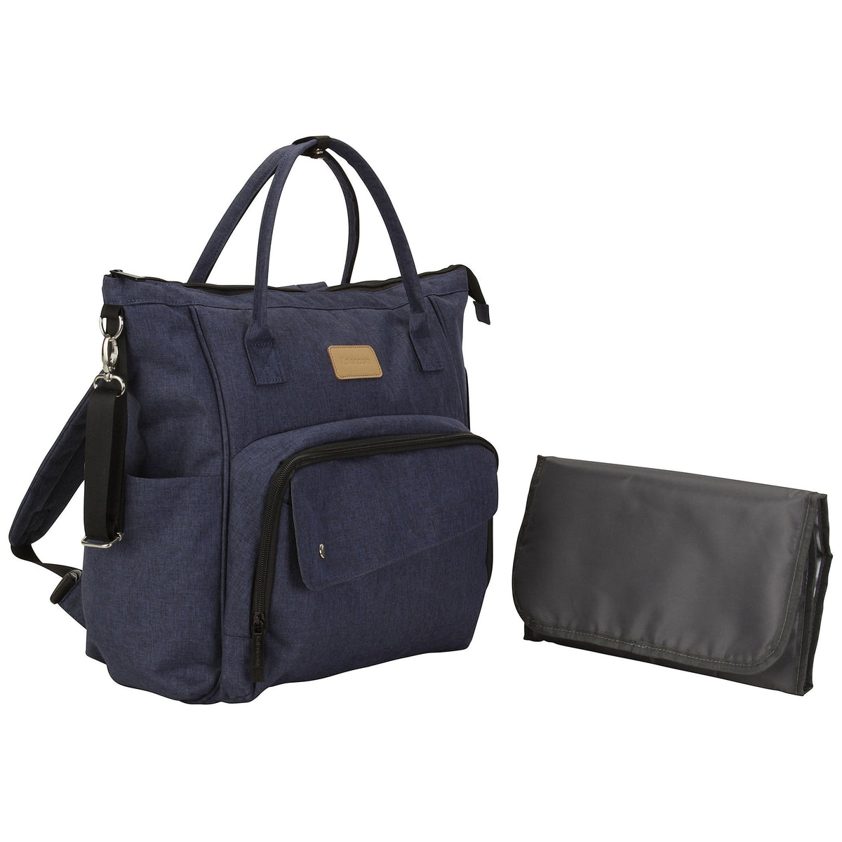 Nola Backpack - Navy Diaper Bag-Diaper Bags-Jack and Jill Boutique