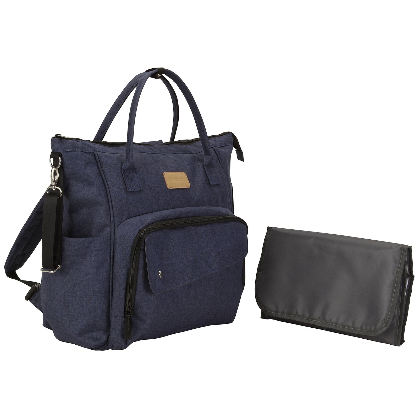 Nola Backpack - Navy Diaper Bag-Diaper Bags-Jack and Jill Boutique
