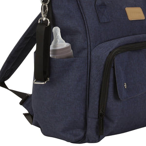 Nola Backpack - Navy Diaper Bag-Diaper Bags-Jack and Jill Boutique