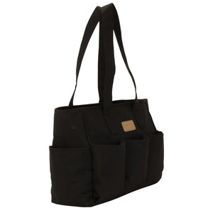 Nola Tote - Black Diaper Bag-Diaper Bags-Jack and Jill Boutique